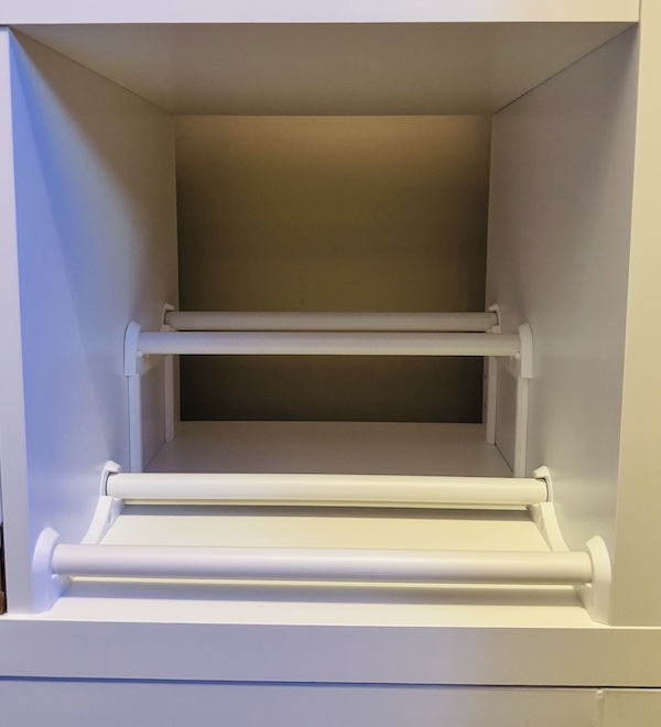 Empty Filament spool rack